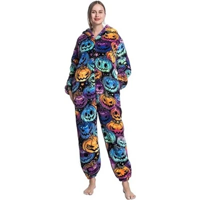 Moliūgų Onesie suaugusiems